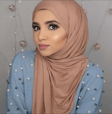 easy hijab tutorial step by step with jersey material - daily hijab style