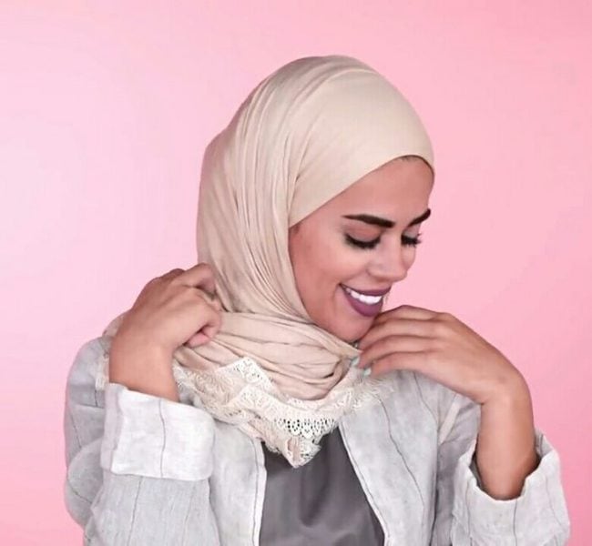 how to wear jersey hijab
