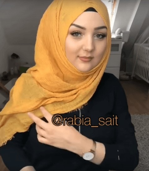 Turkish Hijab Style for Round Face- Beautiful and Simple