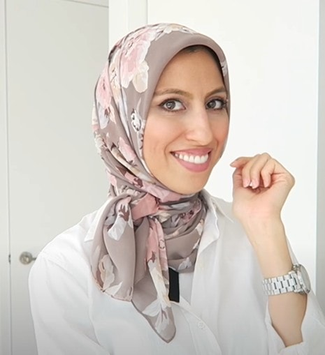 how to tie a hijab