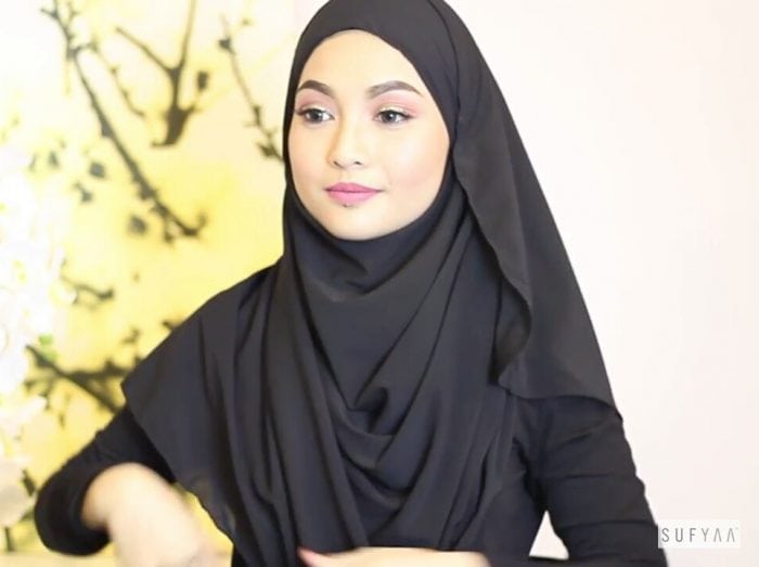 how to wear khimar hijab