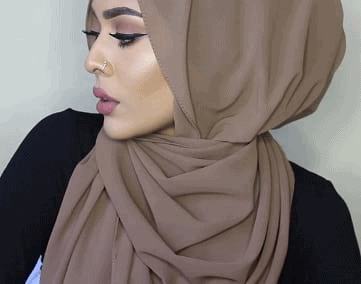 Great HIJAB STYLE WITHOUT PINS