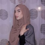 chiffon shawl tutorial simple