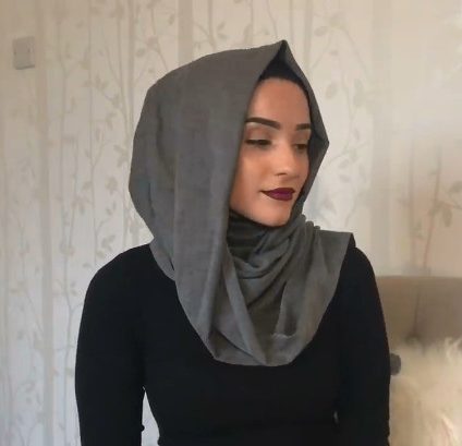 No hijab pins - hijab TUTORIAL