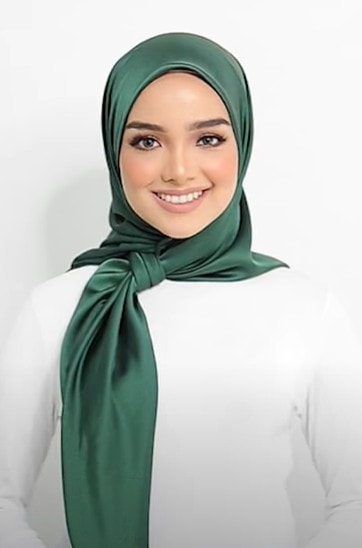 Soft And Smooth Silk Head Scarves Hijab Style