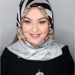 أروع لفة طرحة حرير