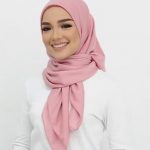 لفة حجاب تركية من لفات الطرح الجديدة والمميزة