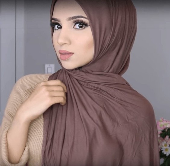 لفات حجاب جل خفيفه