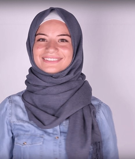 طريقة لف طرح المدرسة
