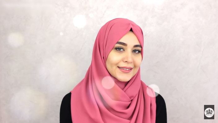 لفة خمار عصرية