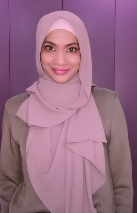 لفة خمار ماليزي جديدة وجميلة
