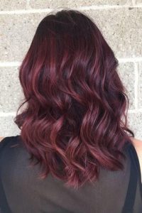 ألوان صبغات الشعر - صبغة شعر احمر غامق
