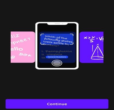 تطبيق حل المسائل والواجبات بالذكاء الاصطناعي